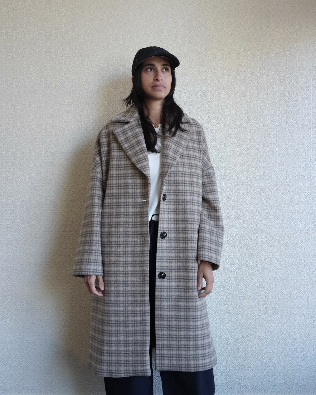 Hyat Coat, Soft Check