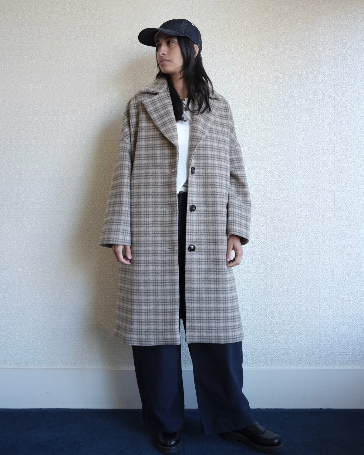 Hyat Coat, Soft Check