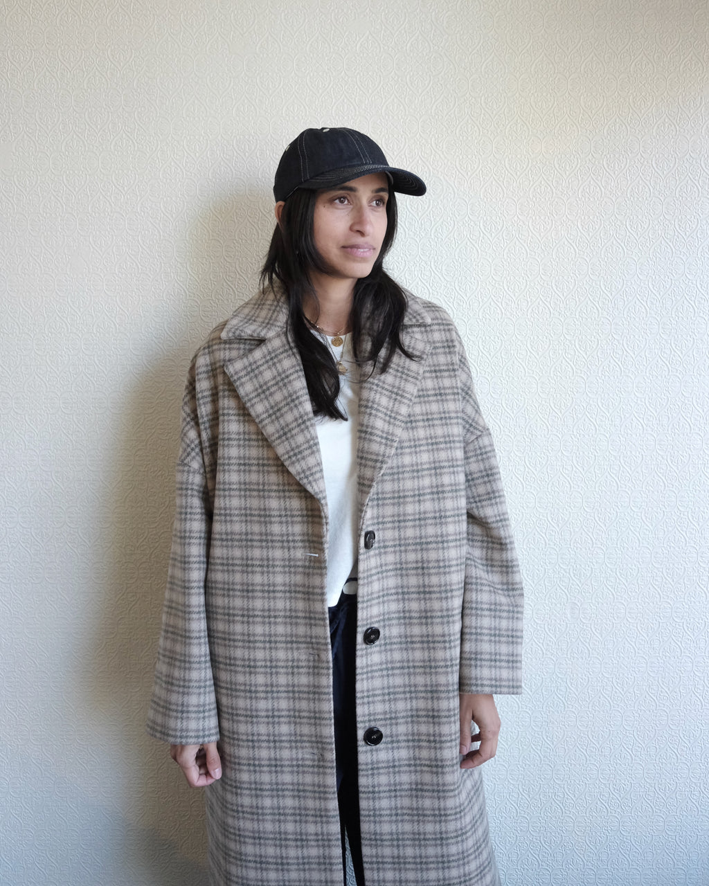 Hyat Coat, Soft Check
