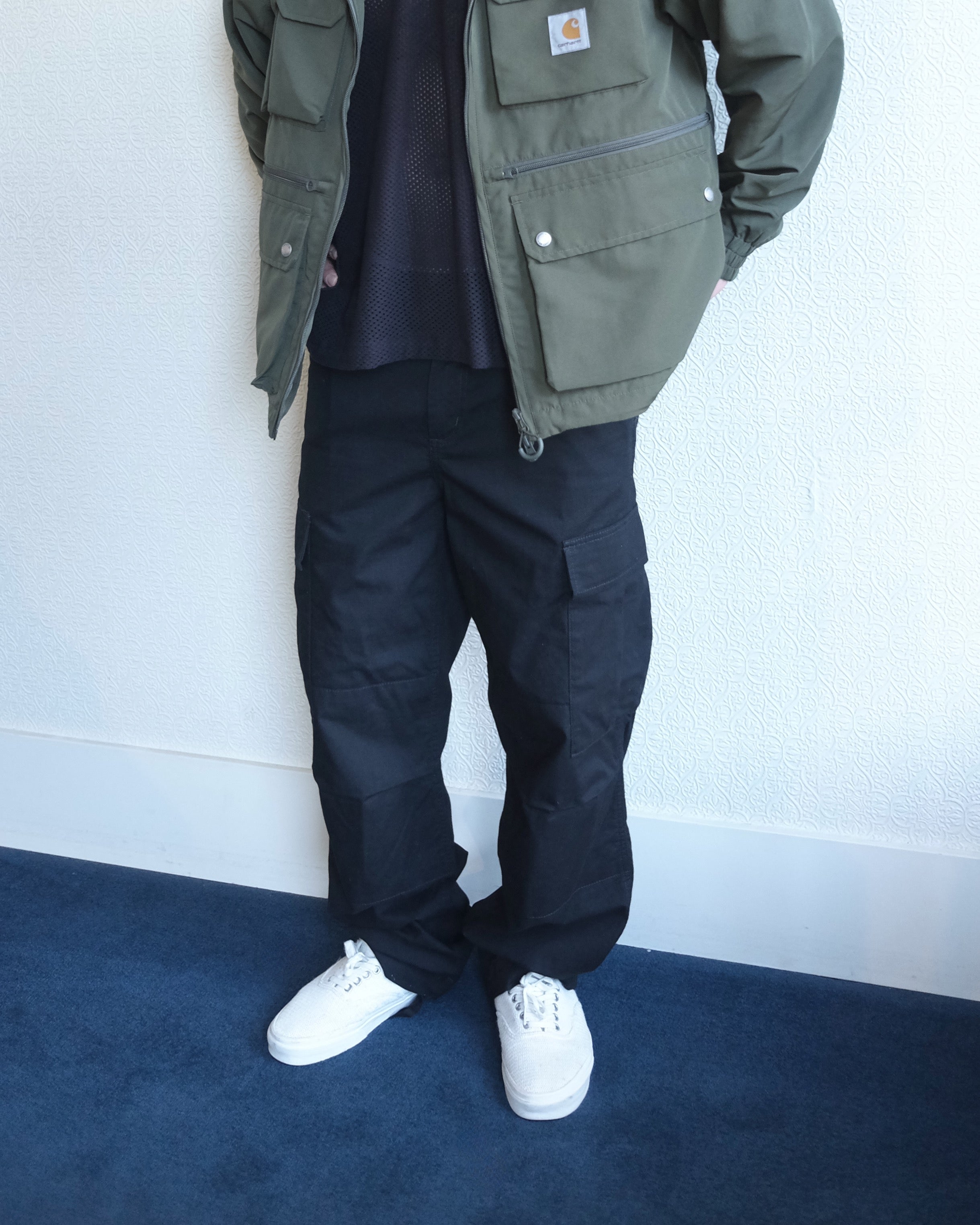 Cargo Pant, Black Ripstop