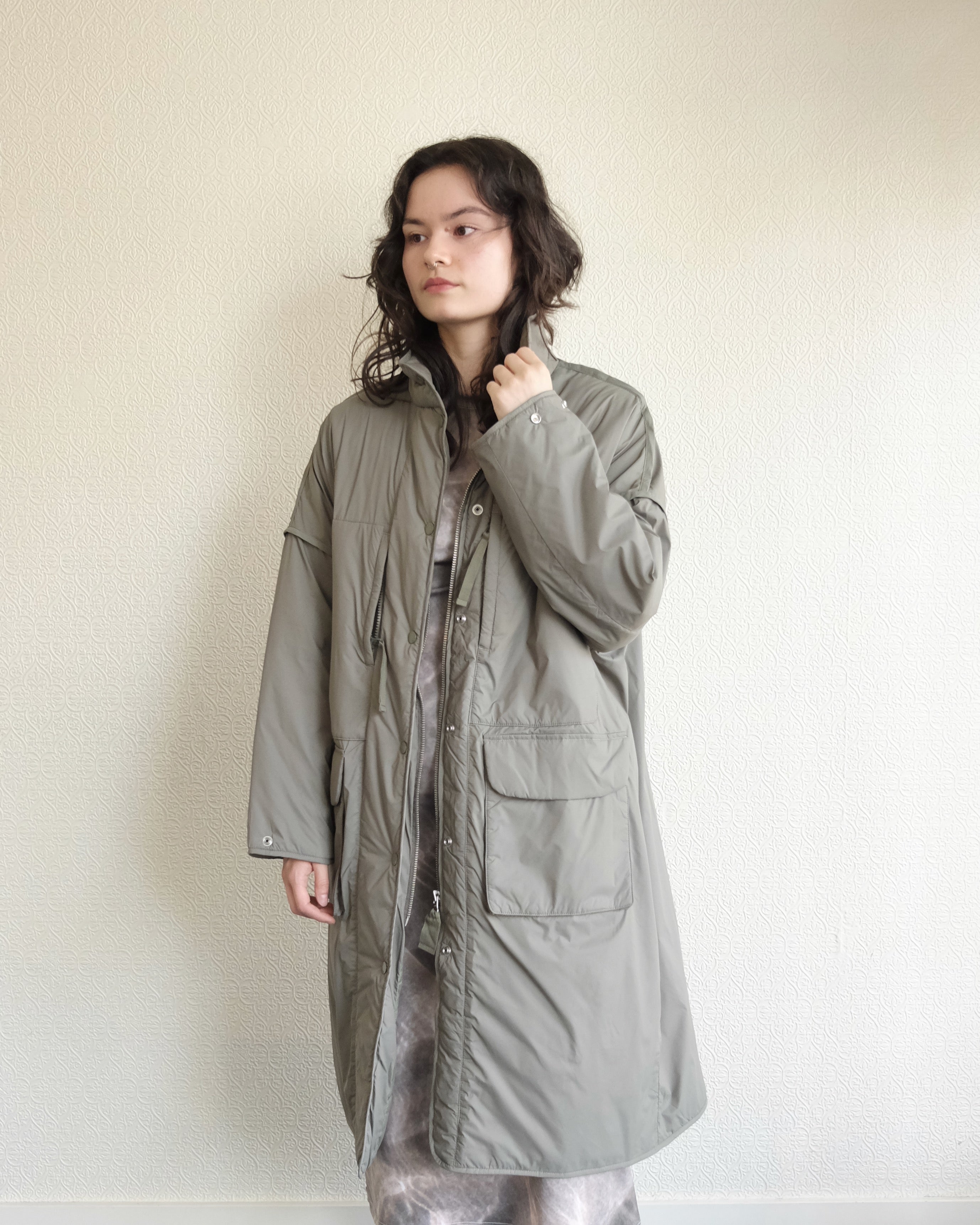 Restore Coat, Dust Olive