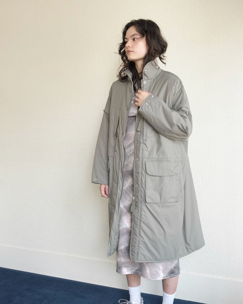 Restore Coat, Dust Olive