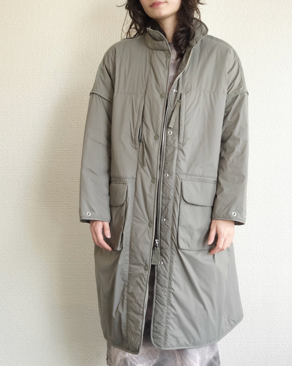 Restore Coat, Dust Olive