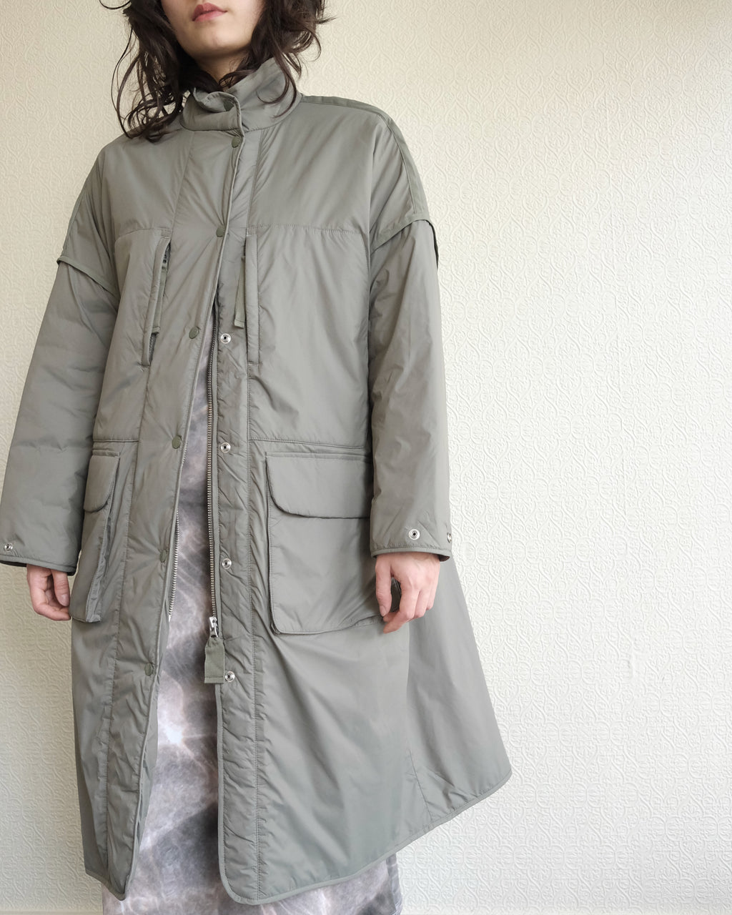 Restore Coat, Dust Olive