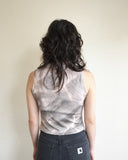 Waves High Neck Tank
