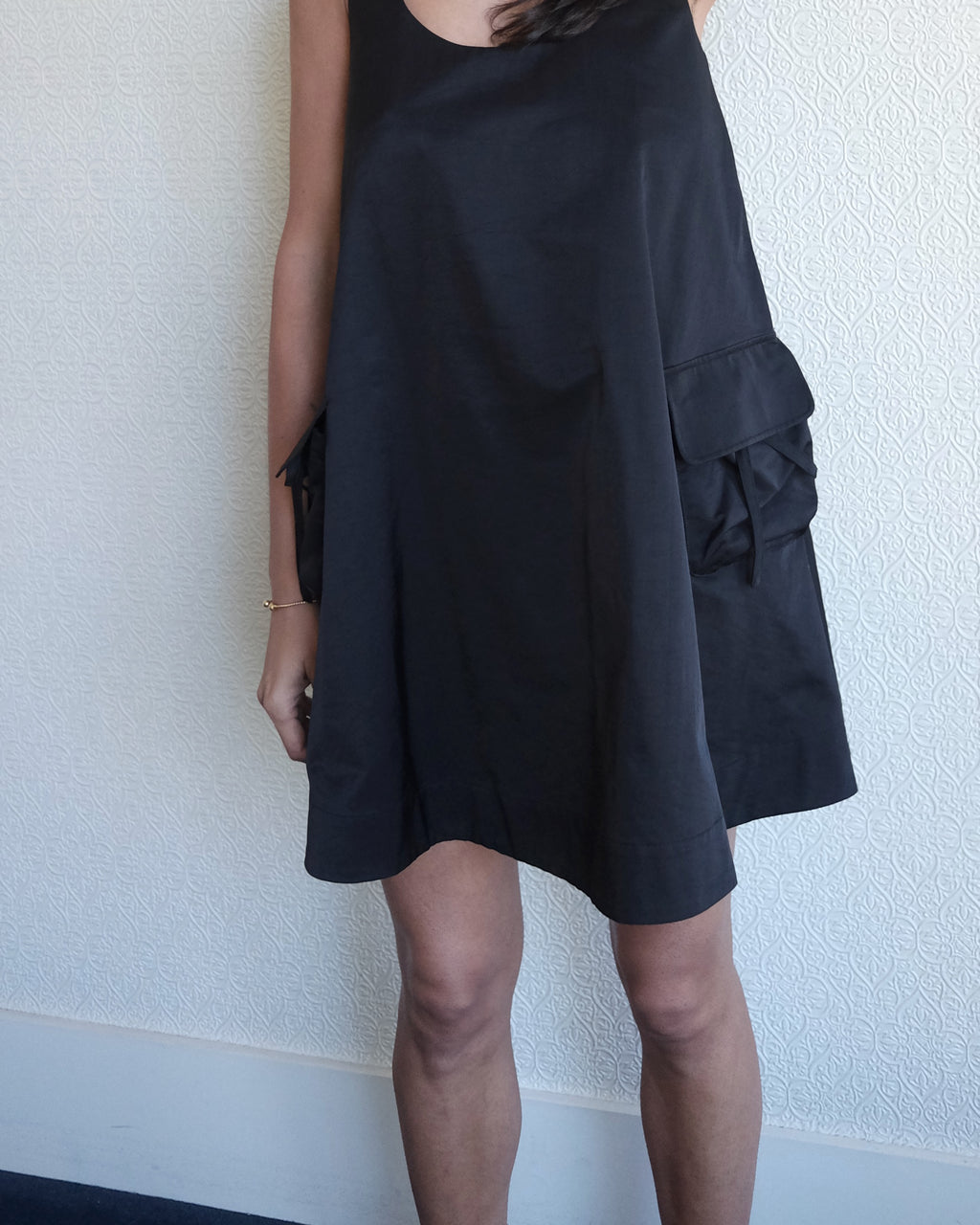 Cairo Mini Dress, Black