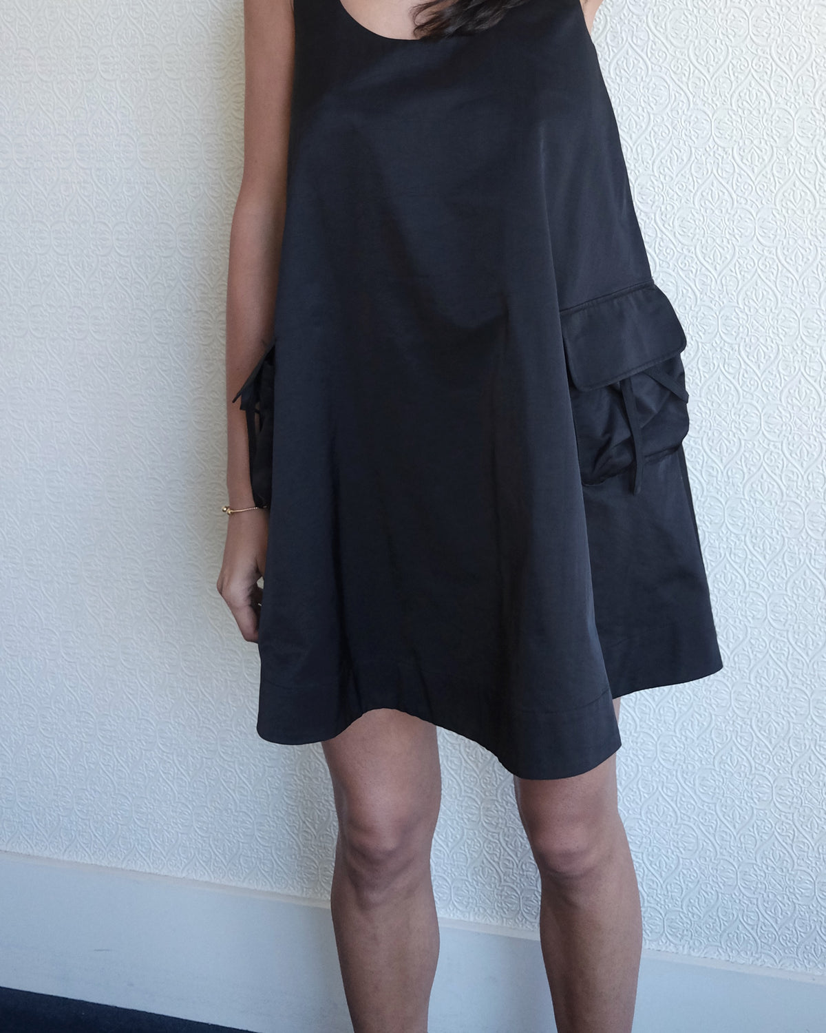 Cairo Mini Dress, Black