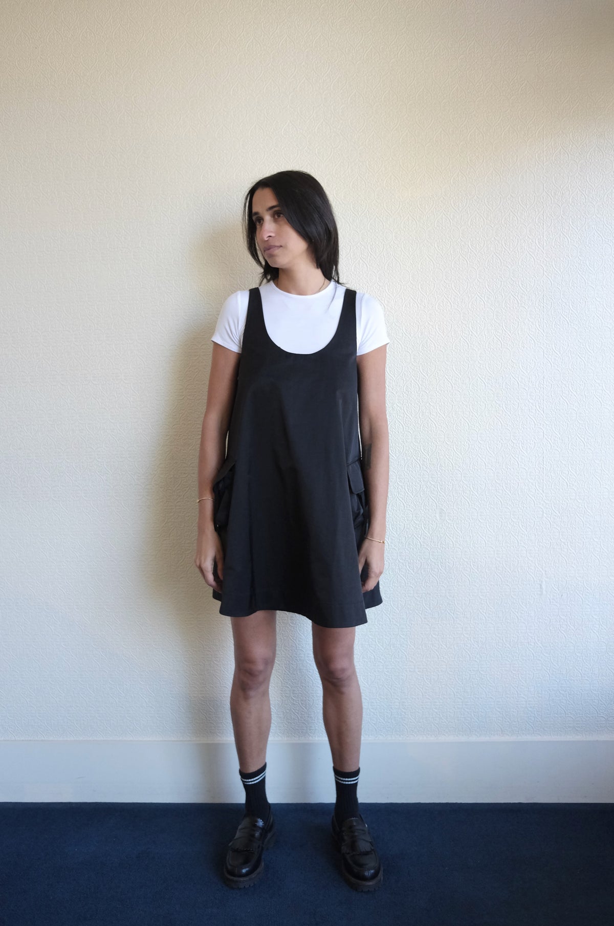 Cairo Mini Dress, Black