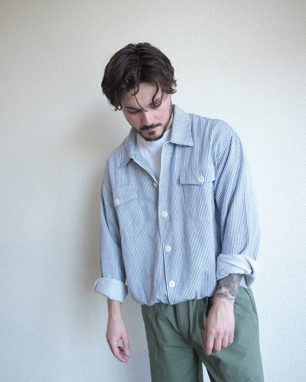 Silva Jacket, Blue Stripe