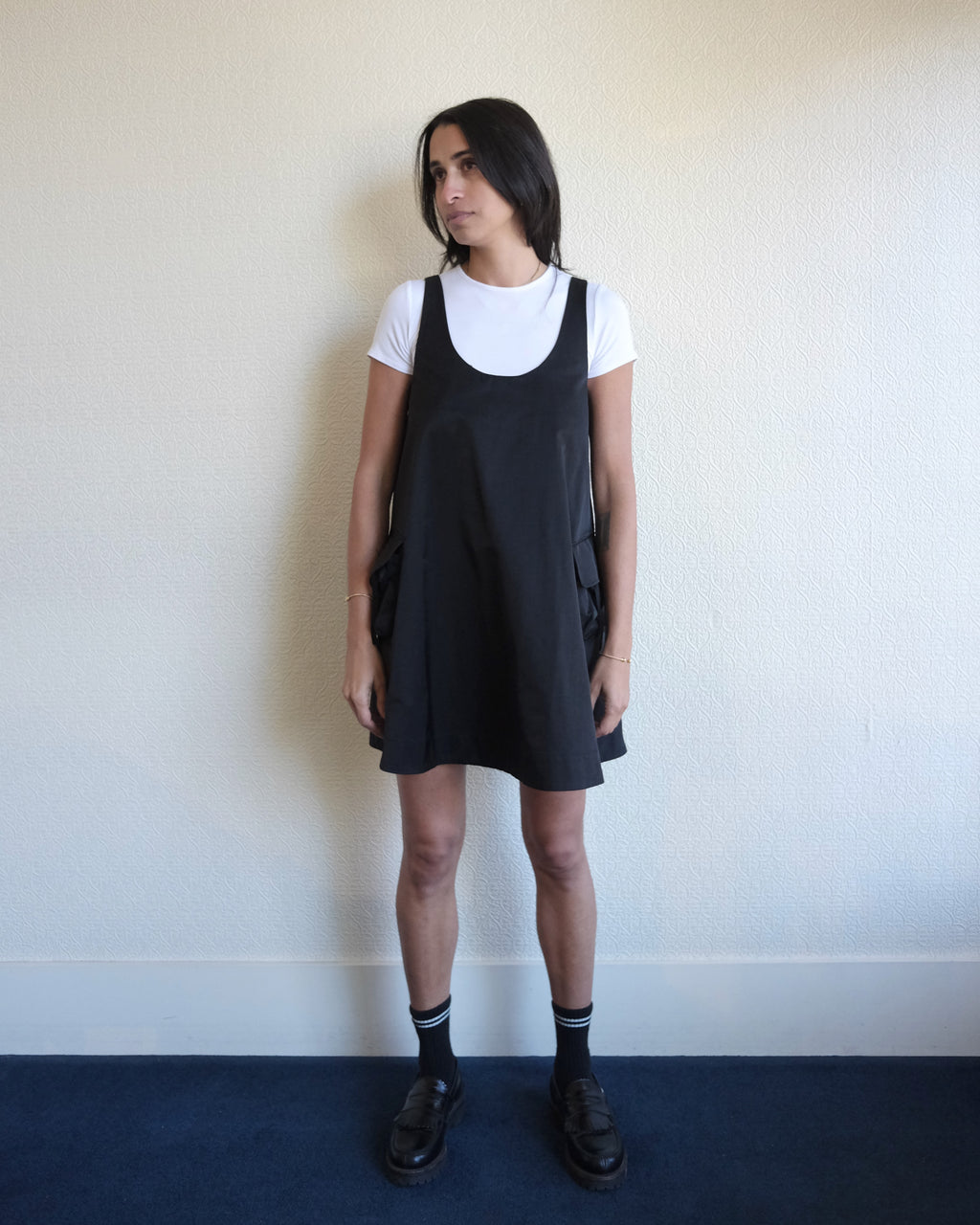Cairo Mini Dress, Black