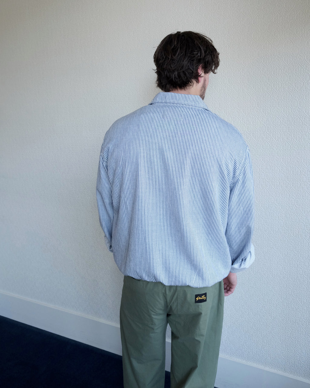 Silva Jacket, Blue Stripe