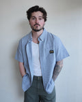 Gingham Button Up, Blue Gingham