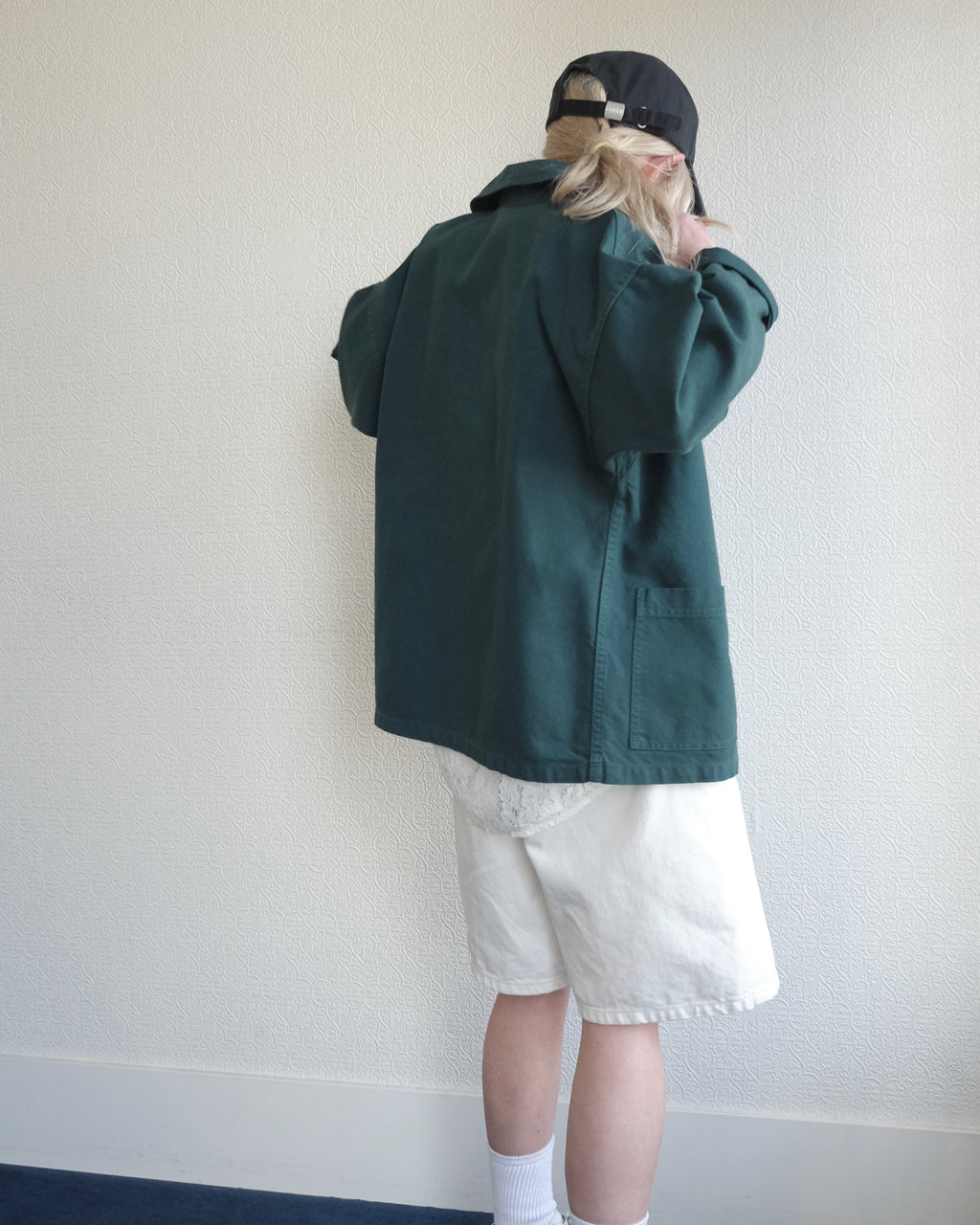 Brandon Shorts, Rinsed White