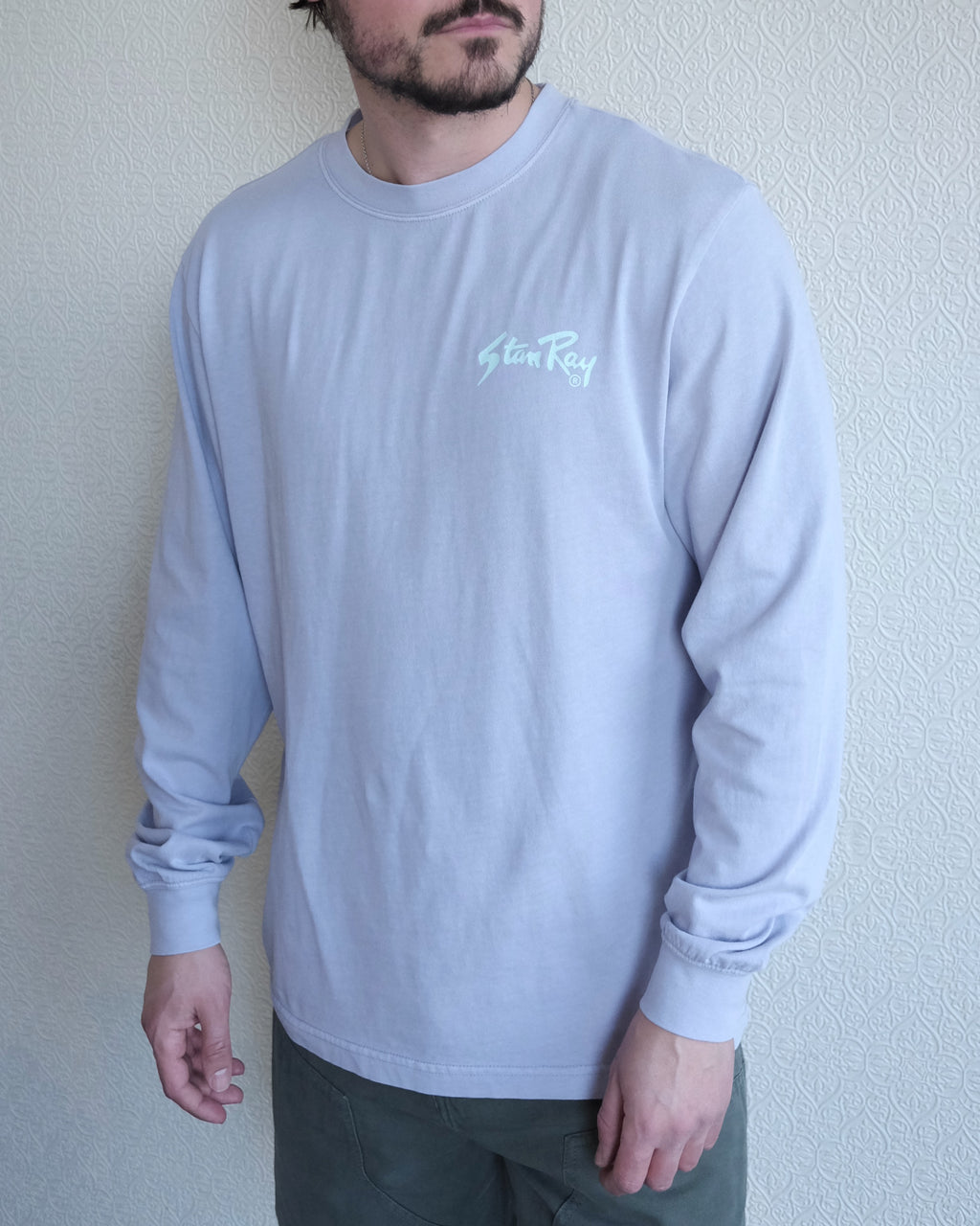 STAN OG Long Sleeve Tee, Cosmic Purple
