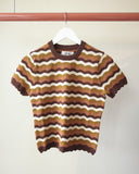 Stay Knitted Top, Brown