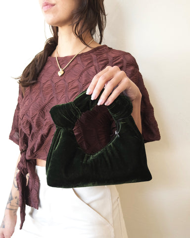 Bambi Bag, Nori Velvet