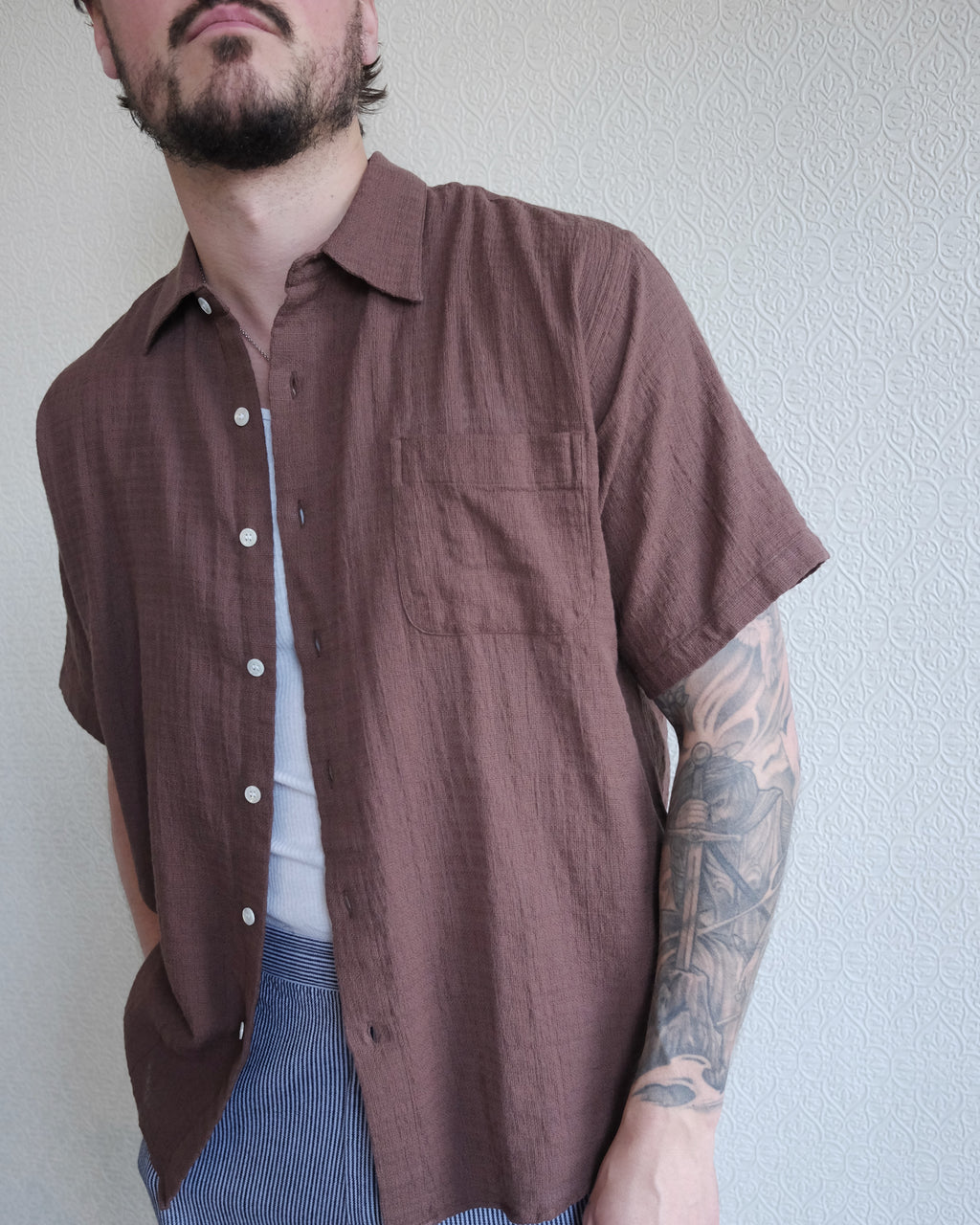 Roque Shirt, Aztec Brown