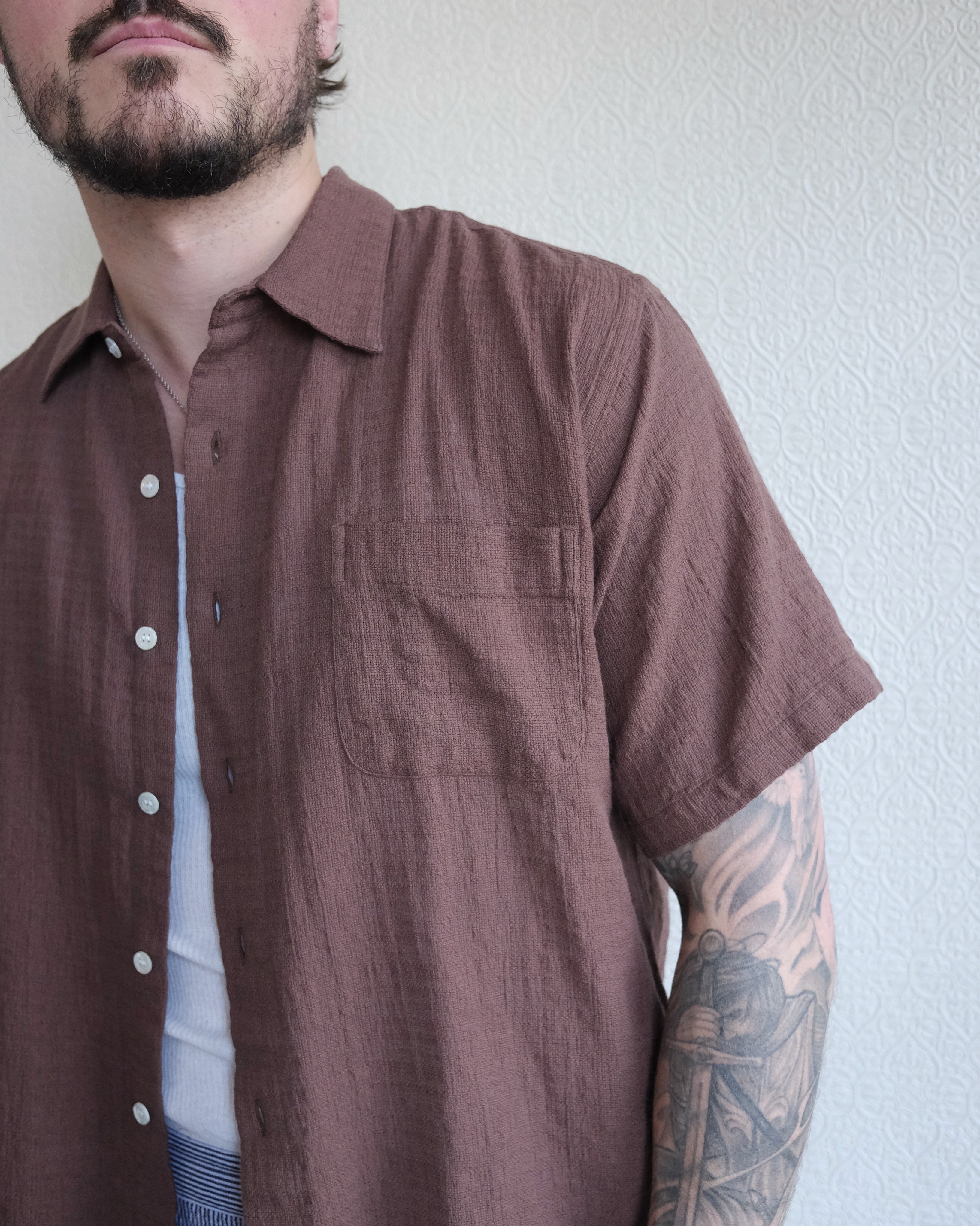 Roque Shirt, Aztec Brown