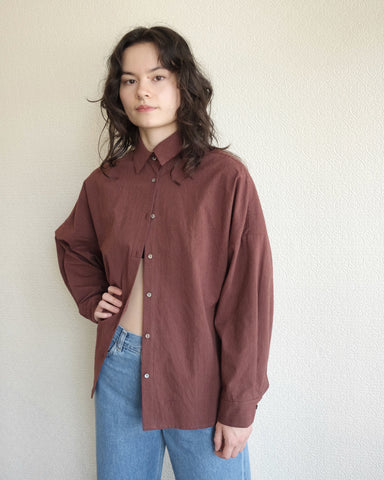 Robbie Shirt, Wine Stripe