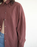 Robbie Shirt, Wine Stripe