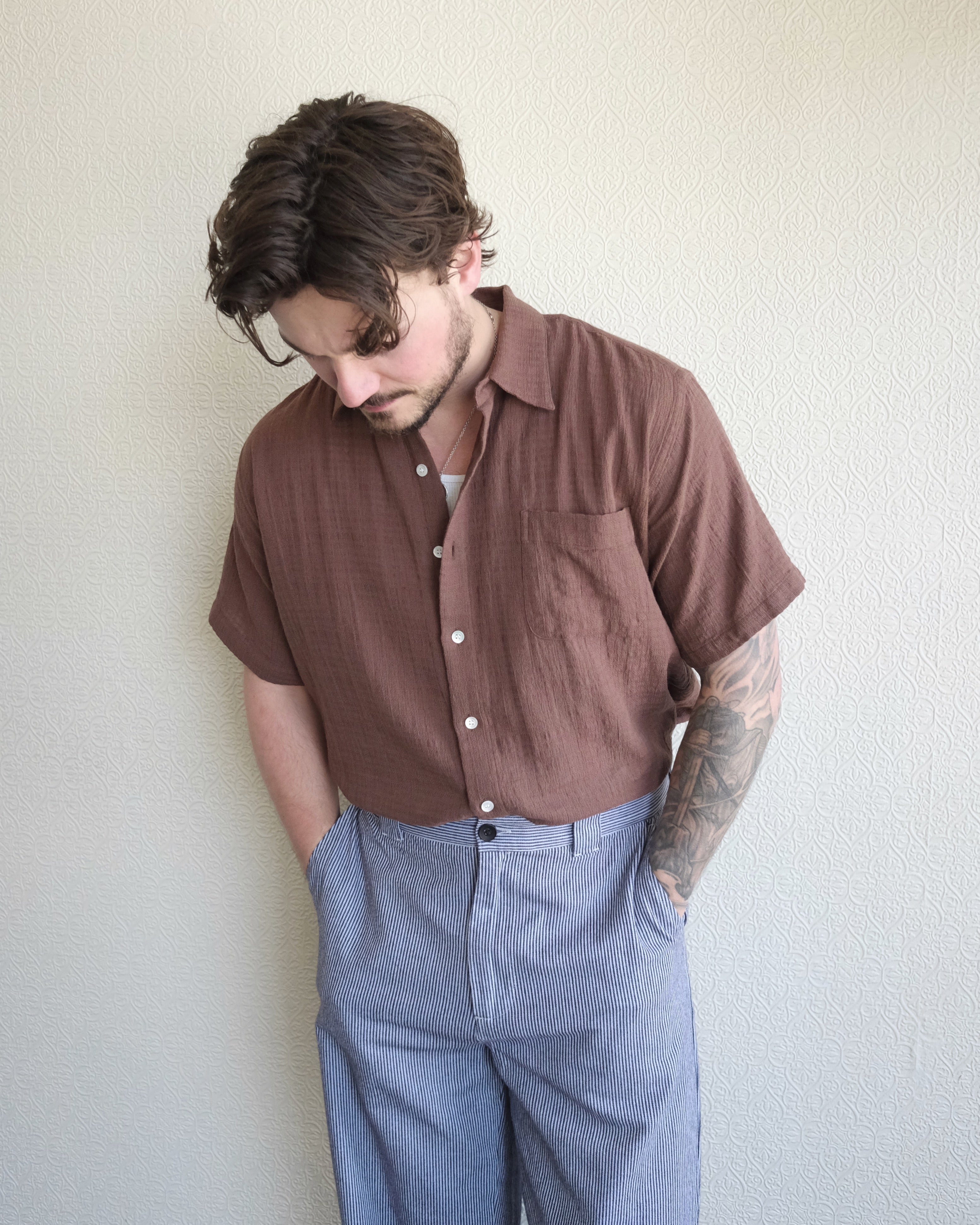 Roque Shirt, Aztec Brown