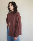 Robbie Shirt, Wine Stripe