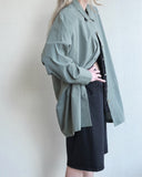 Plein Shirt Jacket, Olive