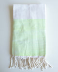 Turkish Beach Towel, Lime Green