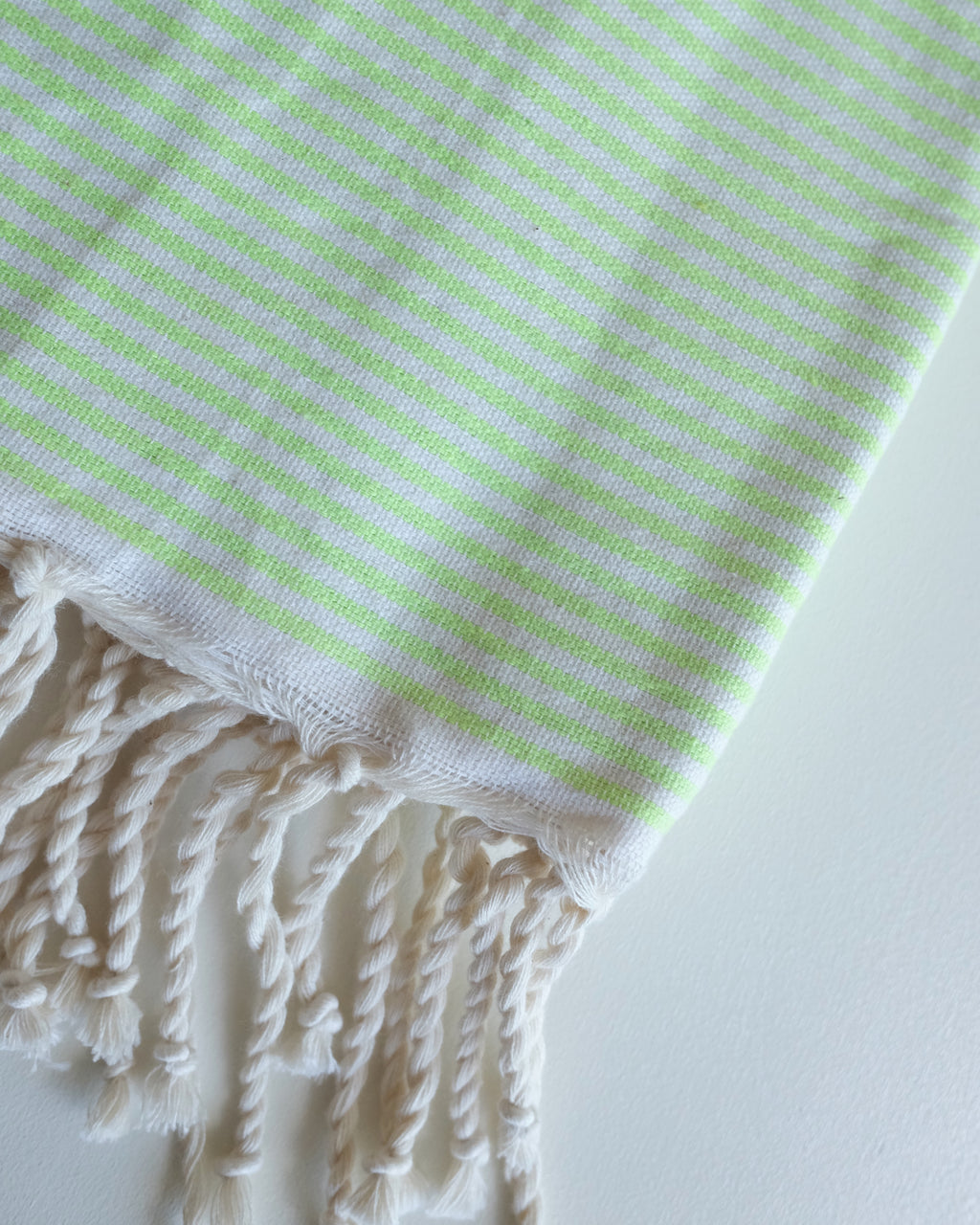 Turkish Beach Towel, Lime Green