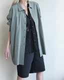 Plein Shirt Jacket, Olive