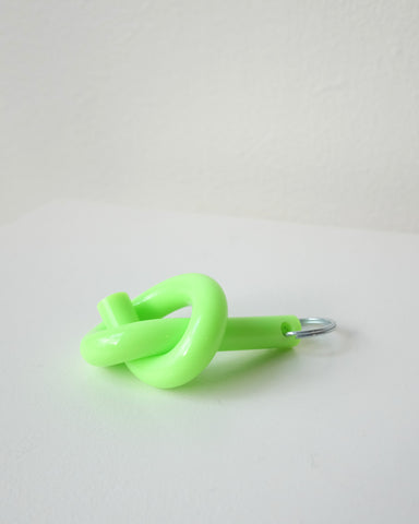Knot Keychain, Opaque Sour Apple
