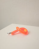 Knot Keychain, Neon Orange