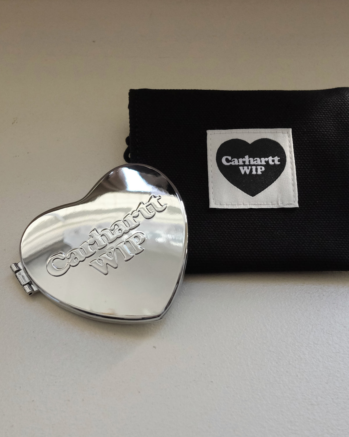 Heart Pocket Mirror