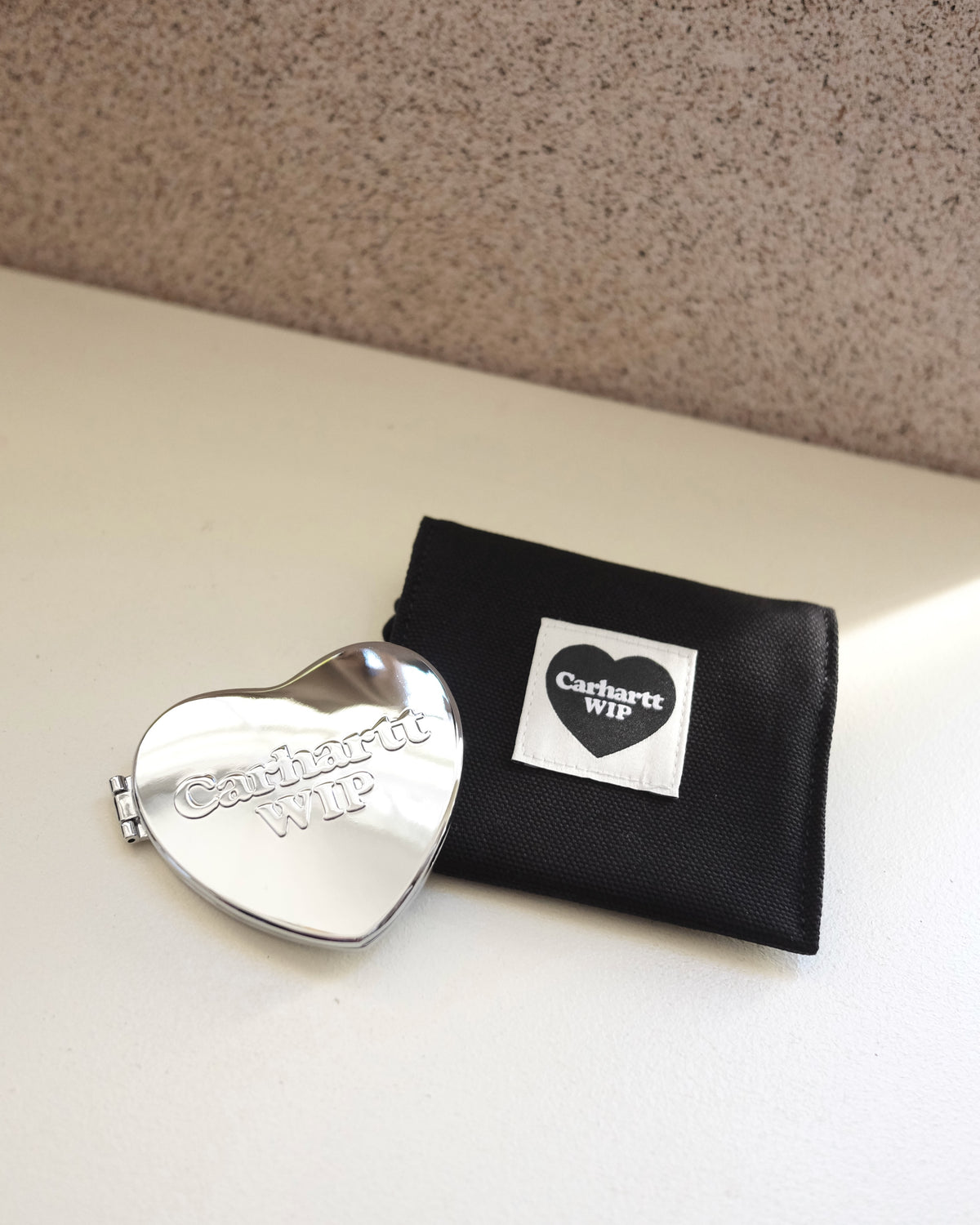 Heart Pocket Mirror