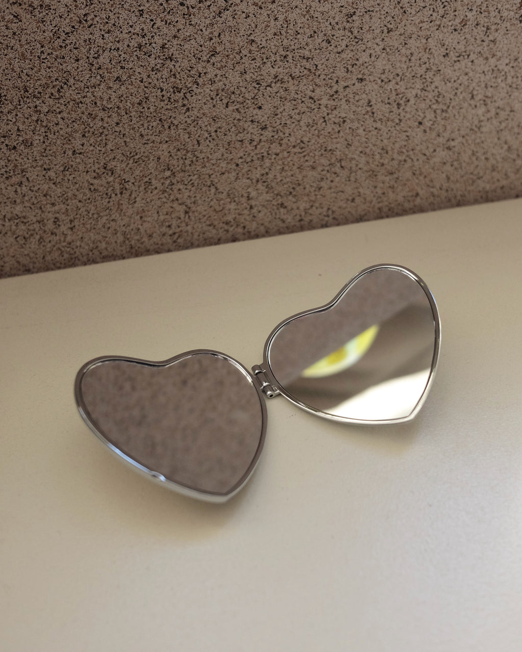 Heart Pocket Mirror