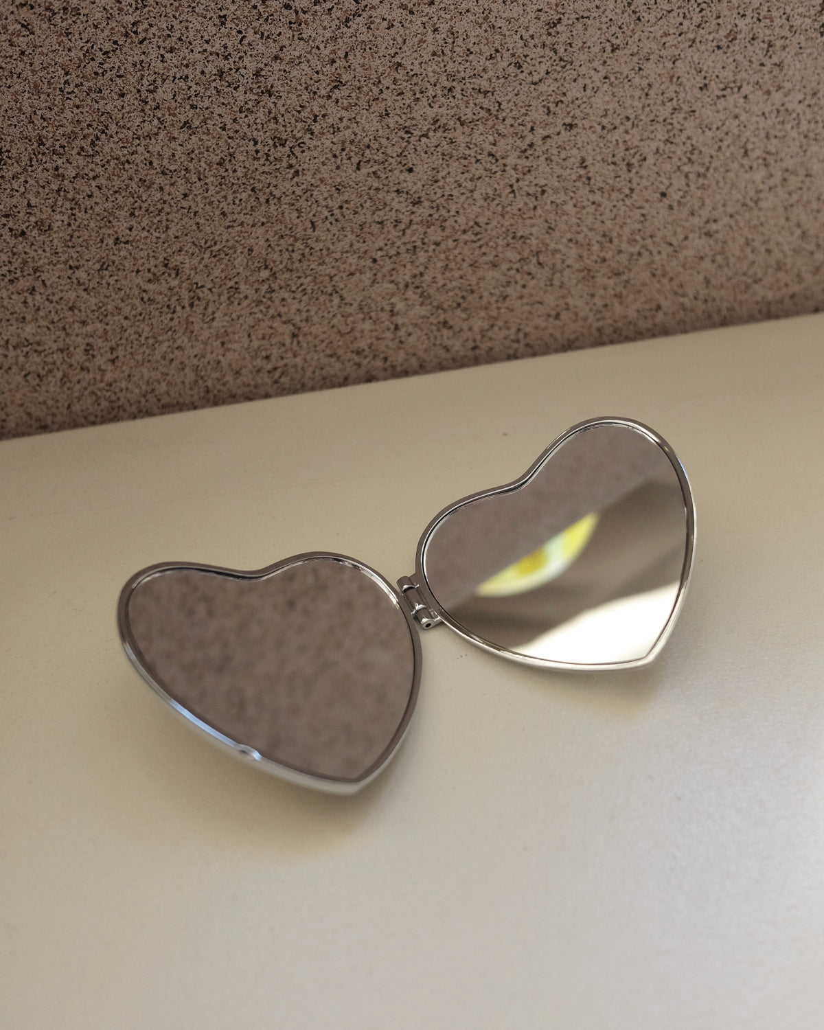 Heart Pocket Mirror