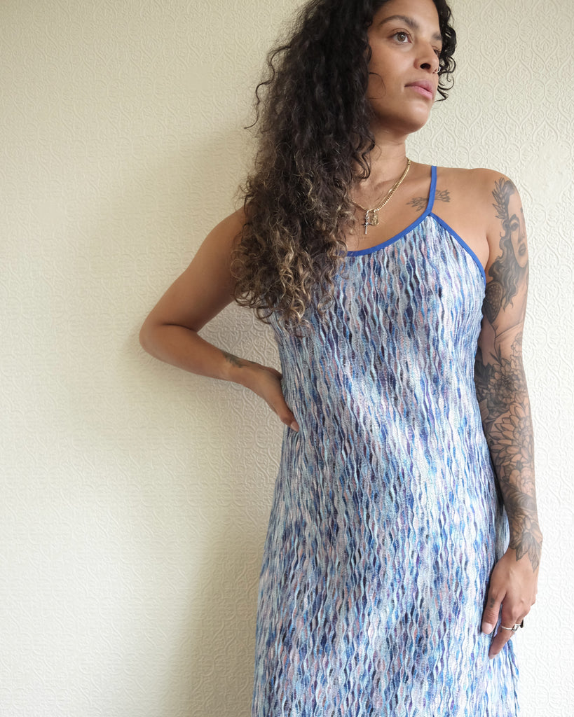 Naomi Dress, Blue