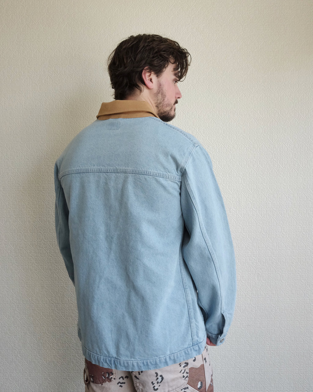 Coverall Jacket, Ice Stone Denim