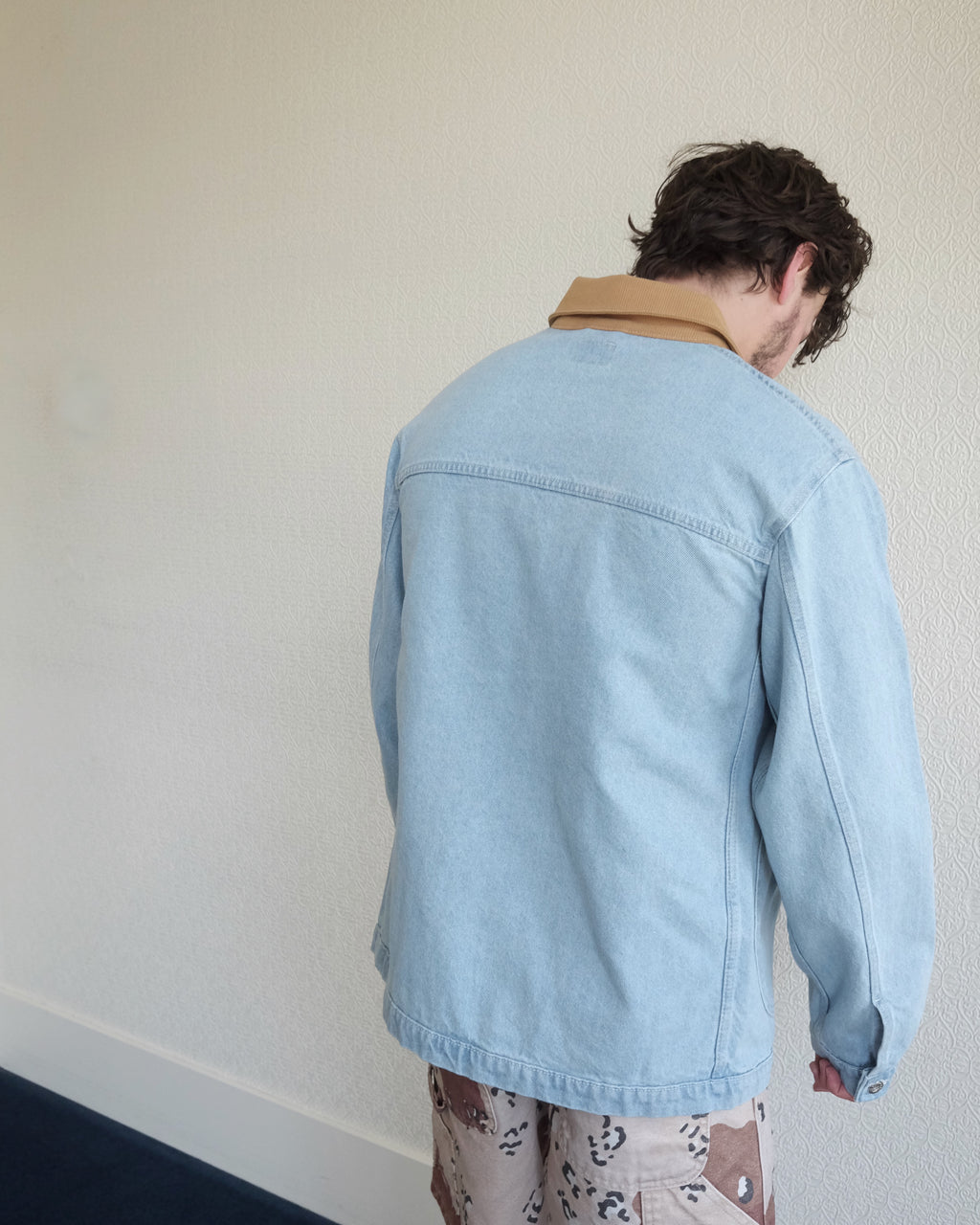 Coverall Jacket, Ice Stone Denim
