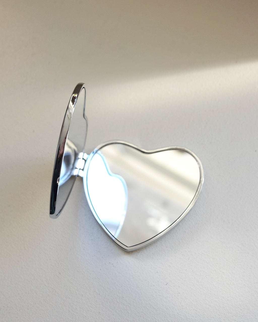 Heart Pocket Mirror