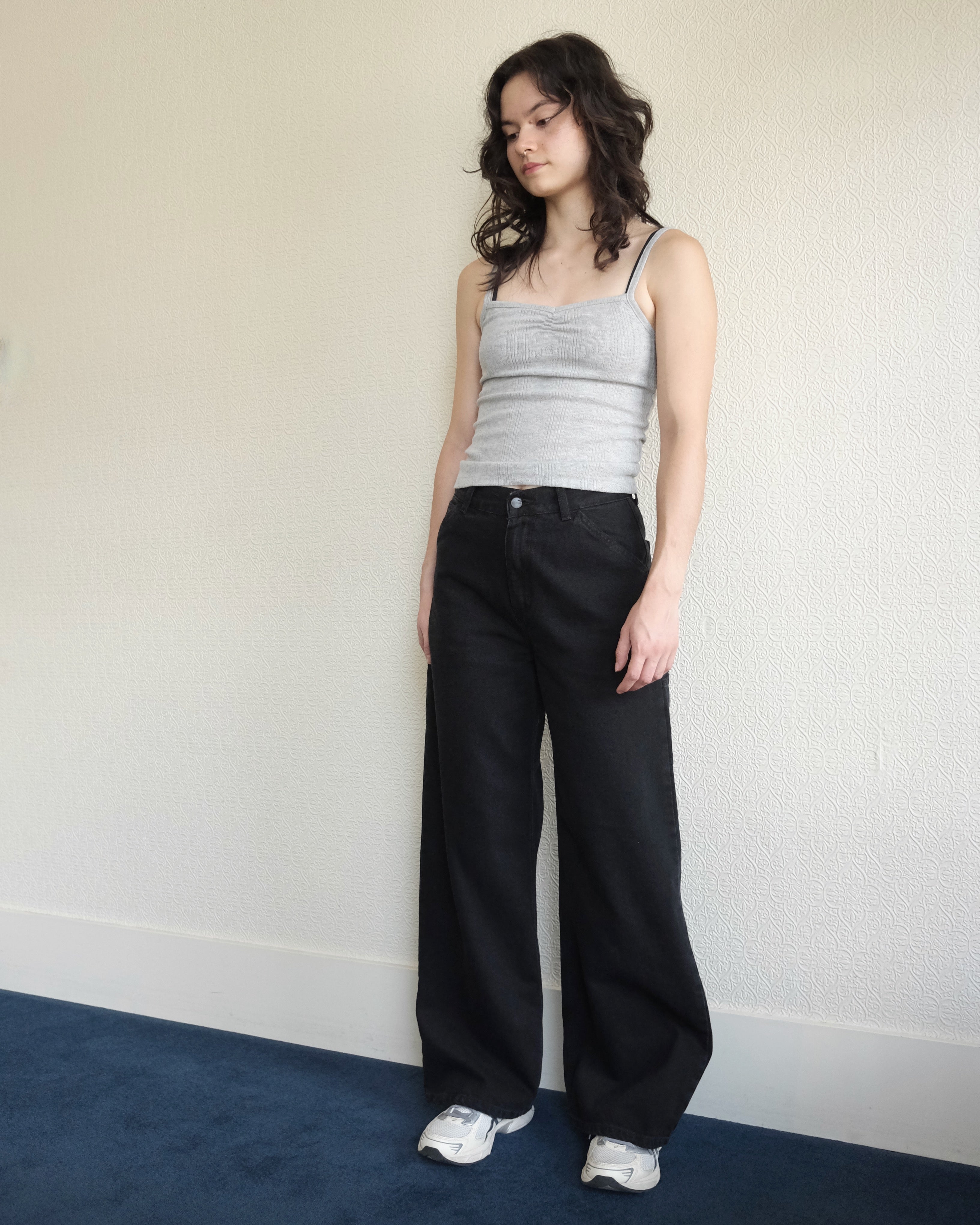 Jens Pant, Stone Dyed Black Denim