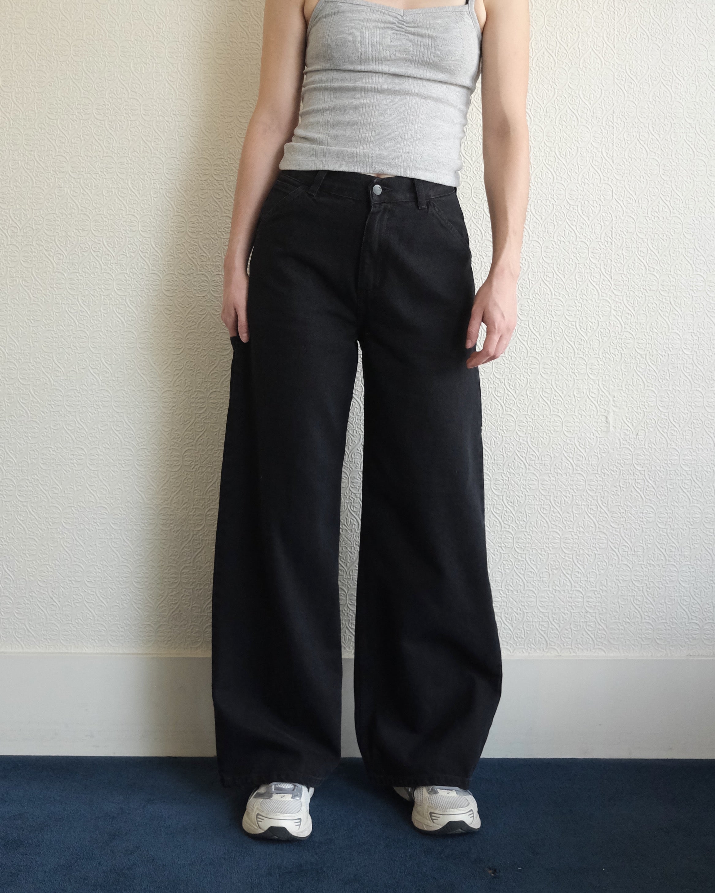 Jens Pant, Stone Dyed Black Denim