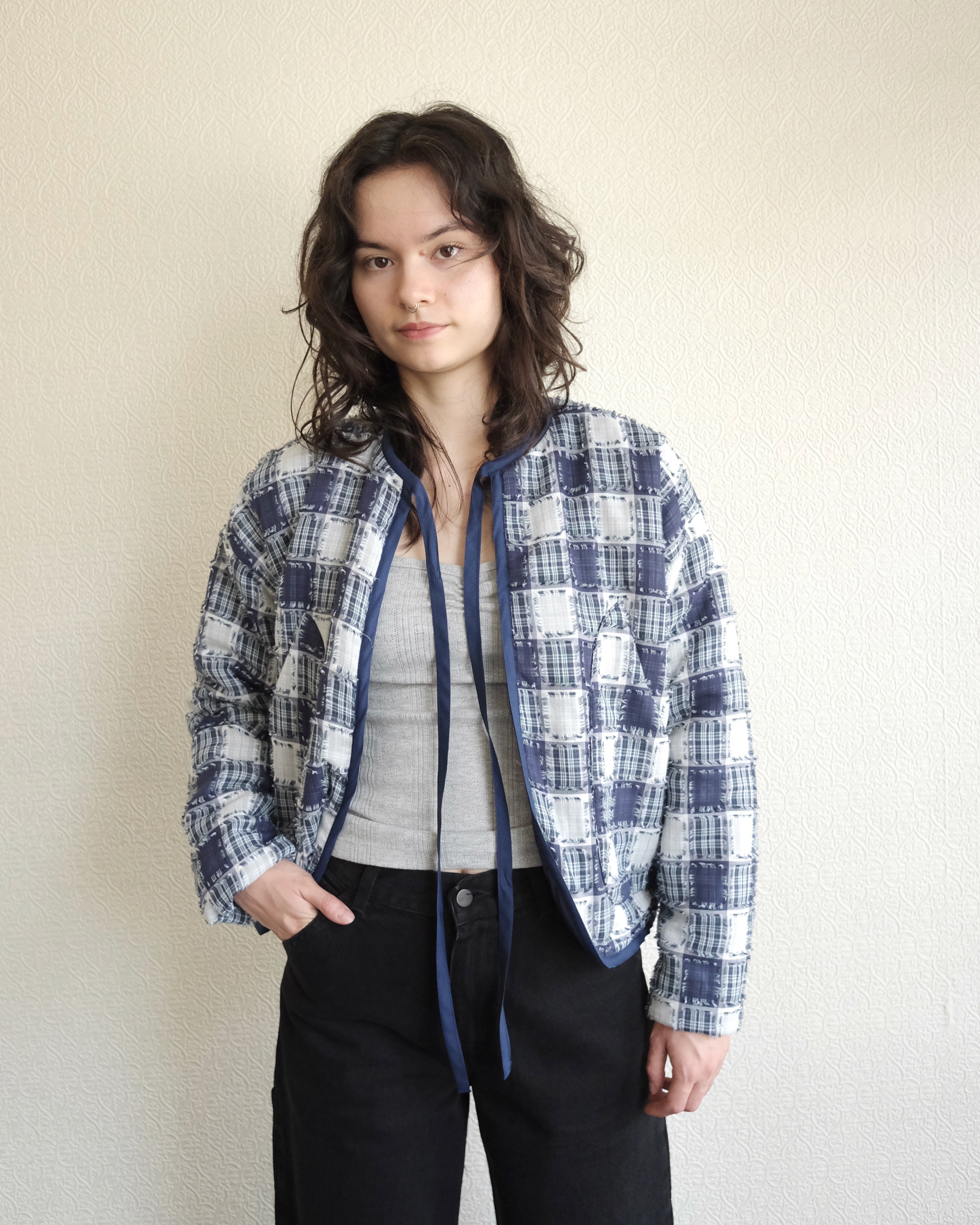 Rio Bomber, Molly Patch Plaid