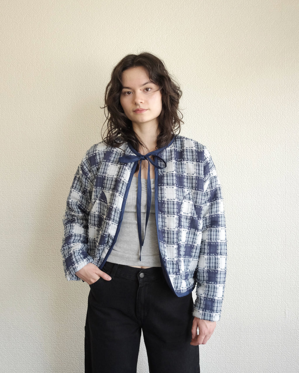 Rio Bomber, Molly Patch Plaid