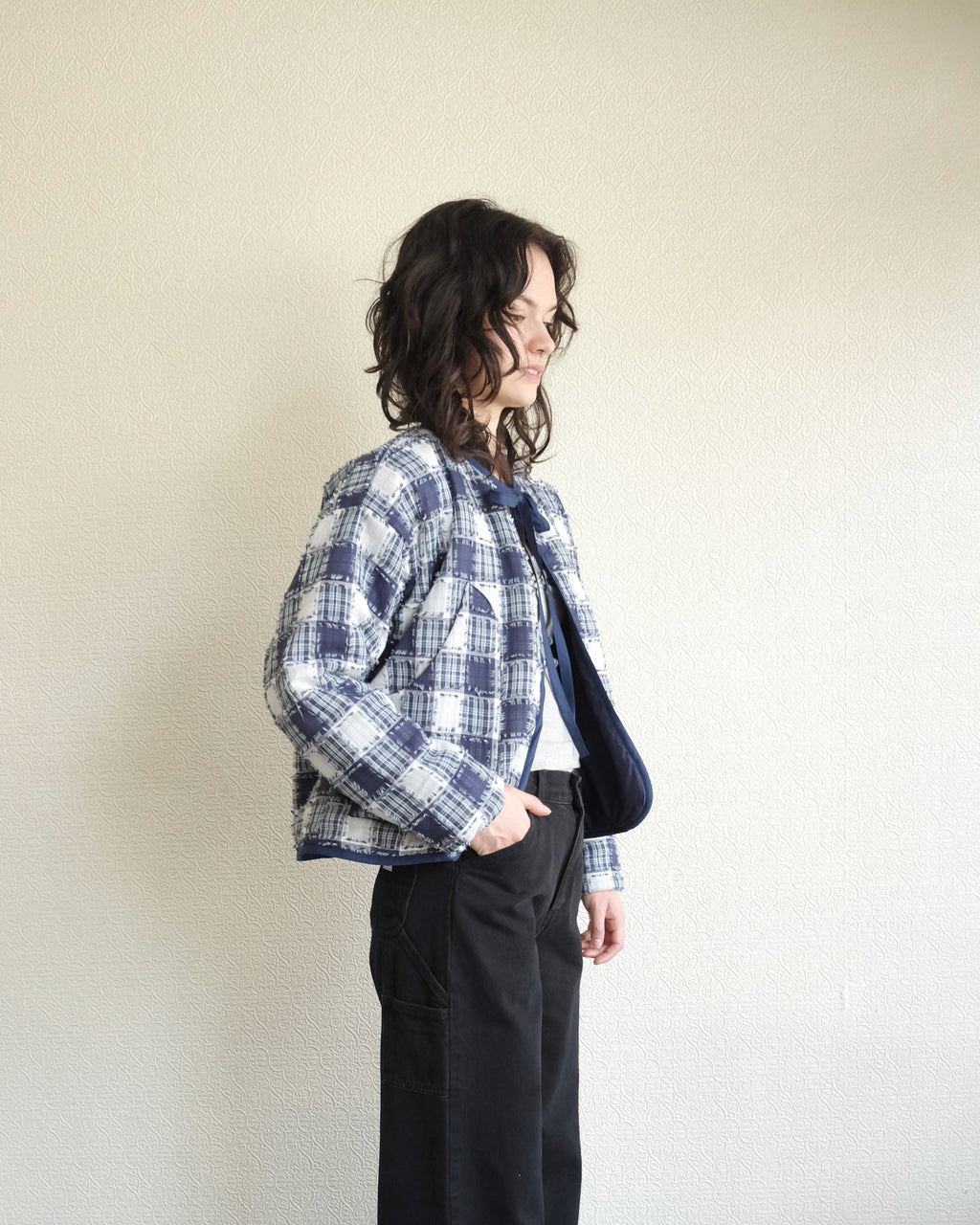 Rio Bomber, Molly Patch Plaid