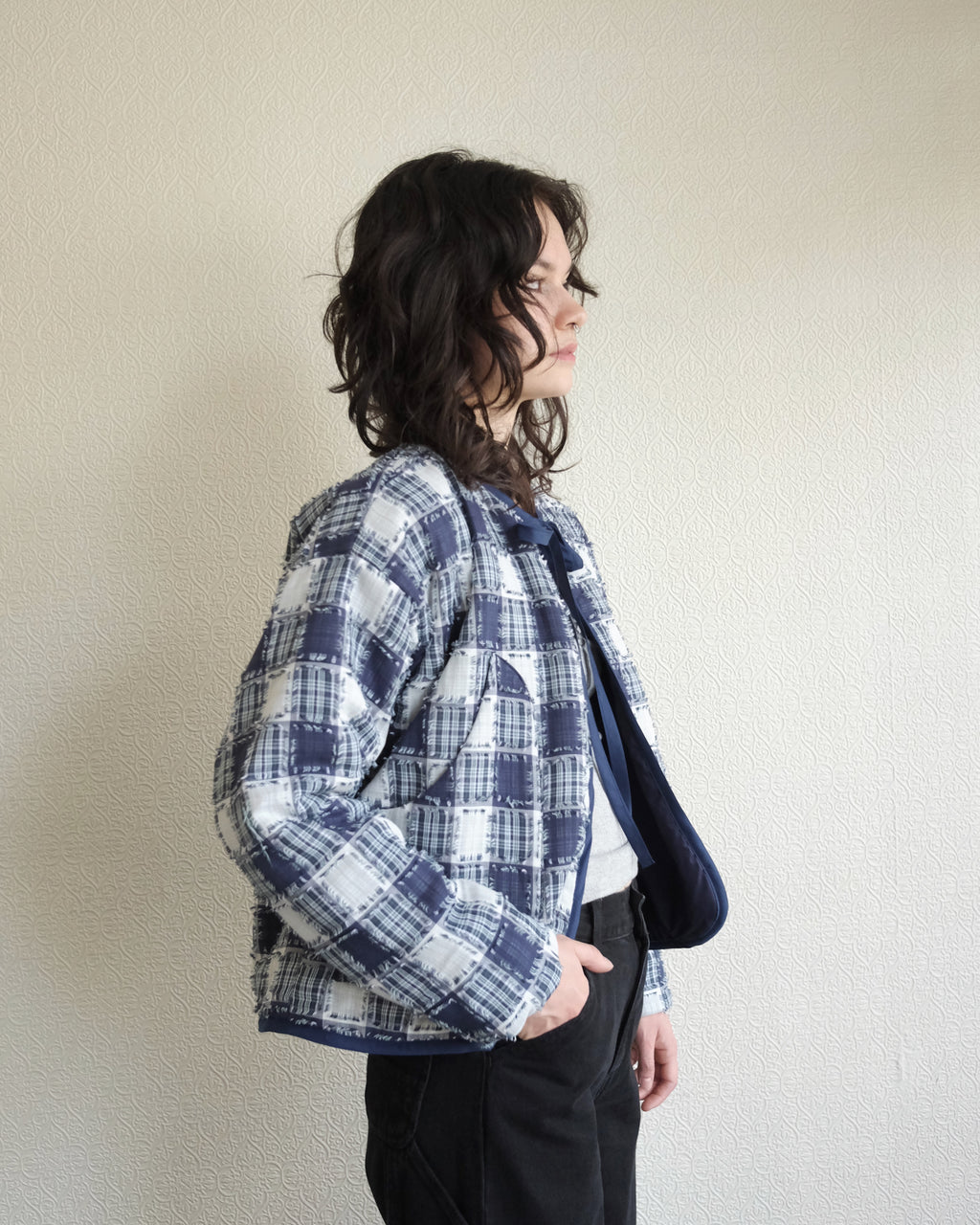 Rio Bomber, Molly Patch Plaid