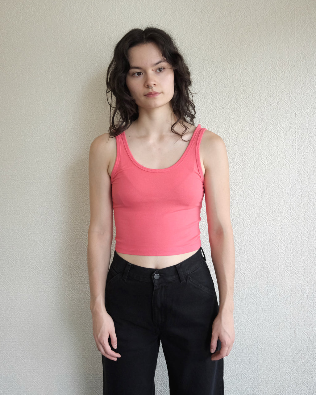 Sporty Tank, Sunset Coral