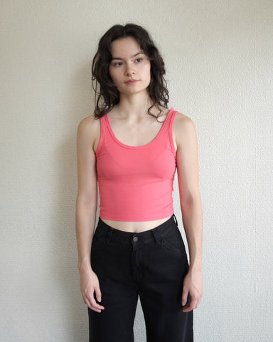 Sporty Tank, Sunset Coral