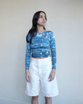 Brandon Shorts, Rinsed White