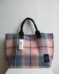 Knit Easy Shopper Tote, Mandarin Orange